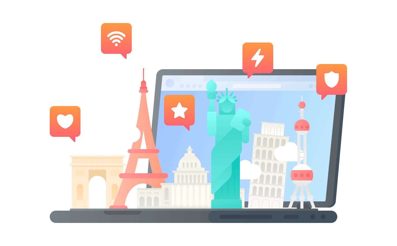 在南极洲连接到中国的软件 - 返华VPN